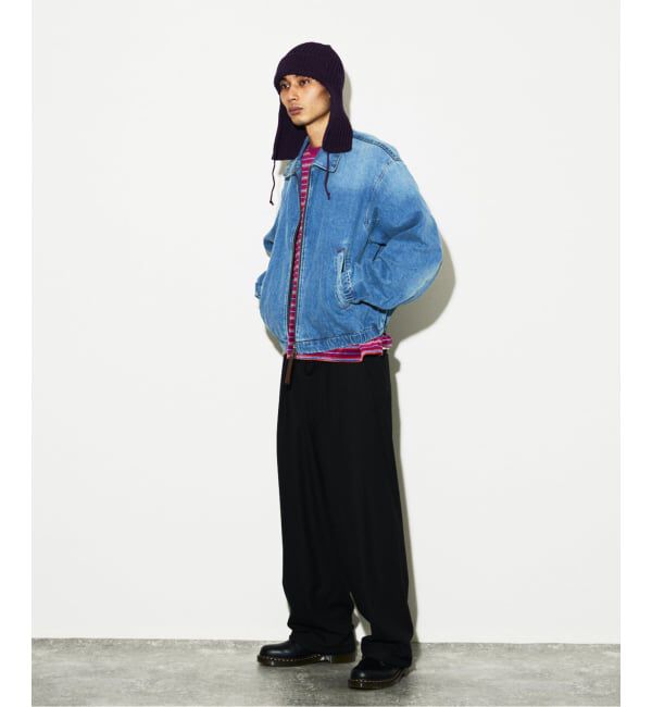 JOURNAL STANDARD「リヨセル ブレンド デニム ボックス ブルゾン」|デニムジャケット|