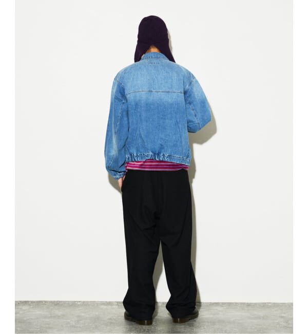 JOURNAL STANDARD「リヨセル ブレンド デニム ボックス ブルゾン」|デニムジャケット|