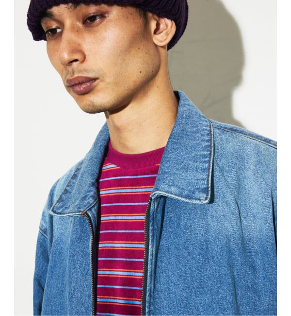 JOURNAL STANDARD「リヨセル ブレンド デニム ボックス ブルゾン」|デニムジャケット|