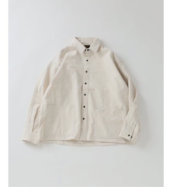 J.S.Homestead「《予約》J.S.Homestead / ウエスト ポケット ショート シャツ &ldquo;短丈&rdquo;」|シャツ・ブラウス|