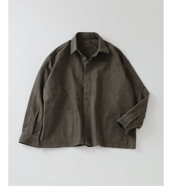 J.S.Homestead「《予約》J.S.Homestead / ウエスト ポケット ショート シャツ &ldquo;短丈&rdquo;」|シャツ・ブラウス|