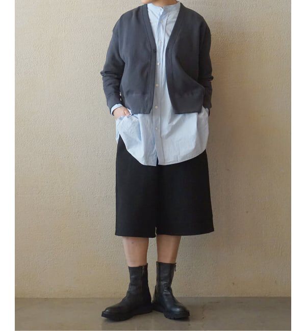 journal standard luxe「【SOIL】 FRENCH TERRY V-NECK 1 BUTTON CD」|カーディガン|