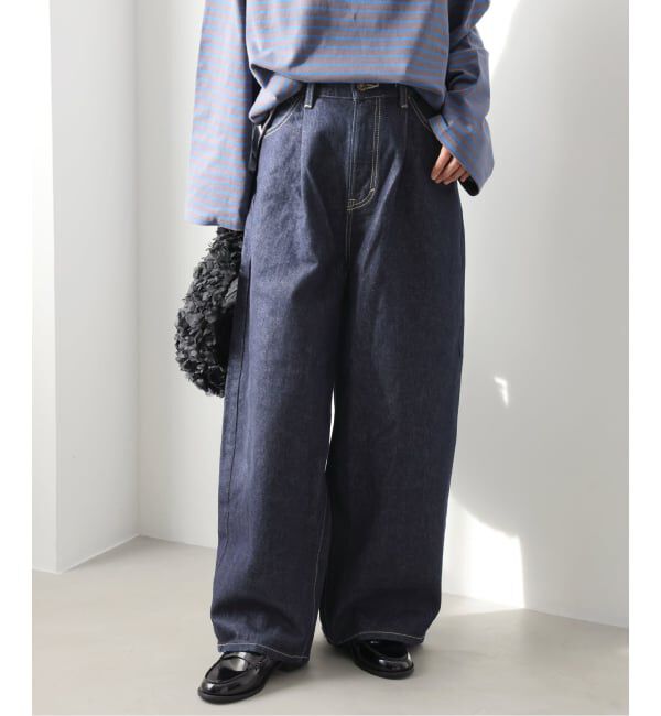 JOURNAL STANDARD relume「［26SS新作］【Lee /リー】タックライダースパンツ」|スラックス|