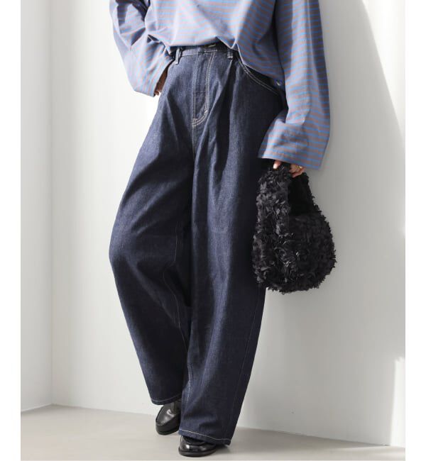 JOURNAL STANDARD relume「［26SS新作］【Lee /リー】タックライダースパンツ」|スラックス|