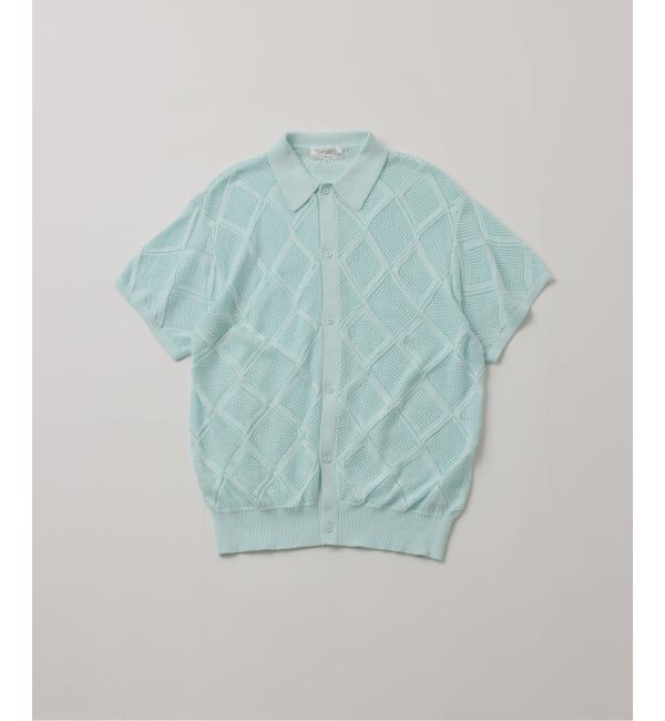 JOURNAL STANDARD「《予約》【FOLL / フォル】super soft lily yarn cotton crochet card」|Tシャツ・カットソー|ブルー