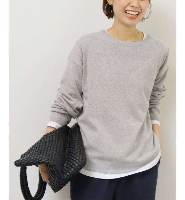JOURNAL STANDARD relume「《追加 / 新色 / 2枚セット》3WAYレイヤードプルオーバー」|ニット・セーター|グレーB