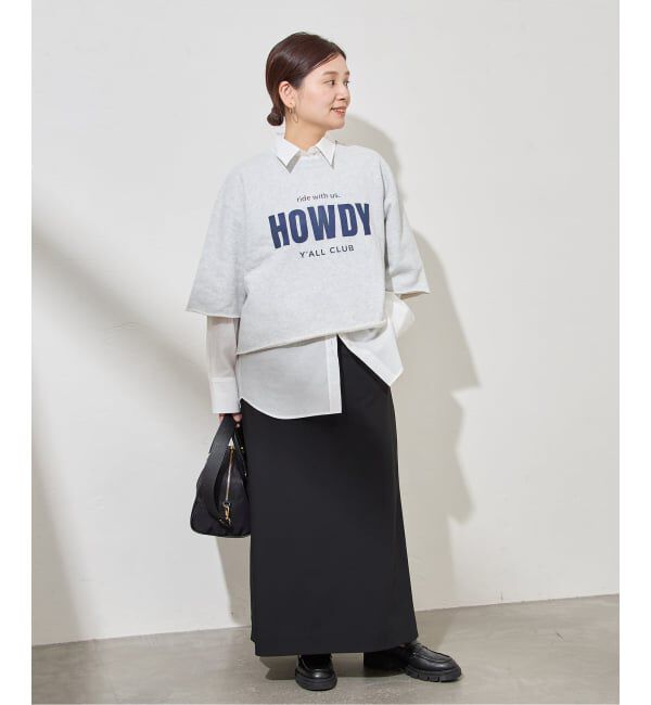 JOURNAL STANDARD「《予約》HOWDY ハーフスリーブスウェット」|スウェット・ジャージ|