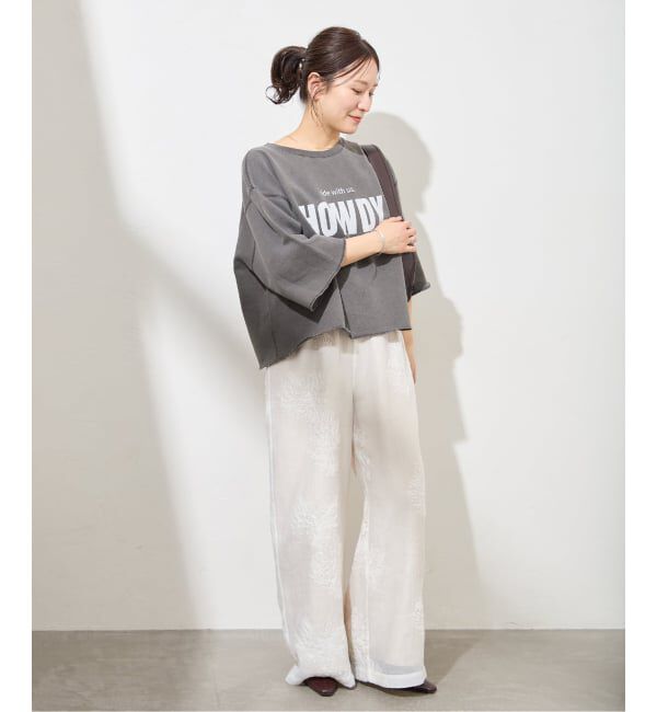 JOURNAL STANDARD「《予約》HOWDY ハーフスリーブスウェット」|スウェット・ジャージ|