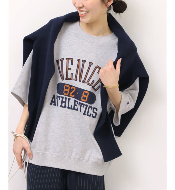 JOURNAL STANDARD relume「《予約》別注【Champion】Light Weight S/S スウェット」|スウェット・ジャージ|グレーB