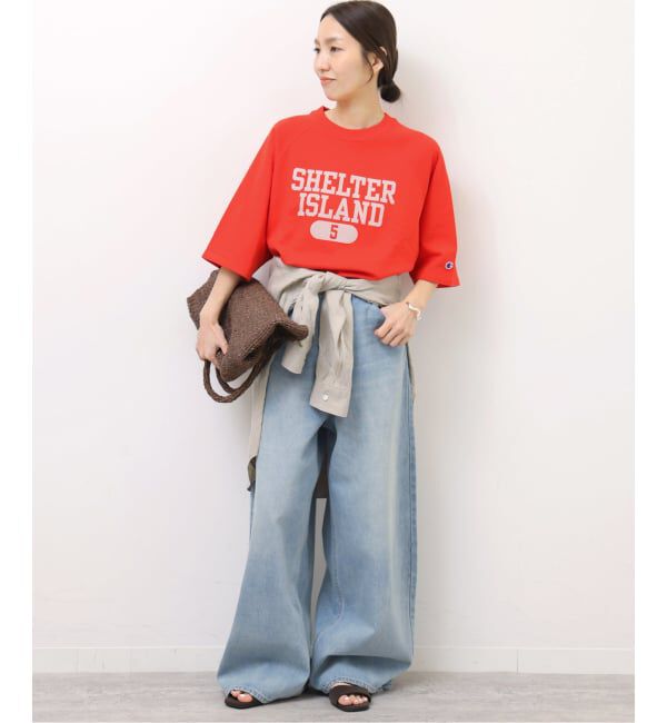 JOURNAL STANDARD relume「《予約》別注【Champion】Light Weight S/S スウェット」|スウェット・ジャージ|