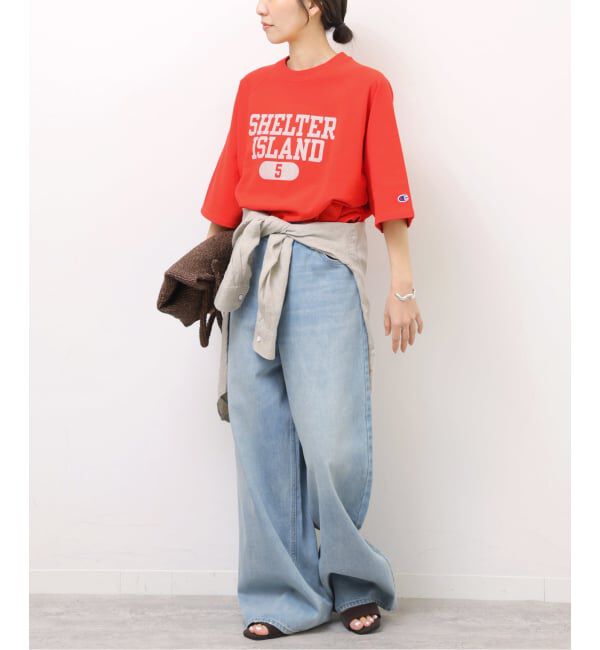 JOURNAL STANDARD relume「《予約》別注【Champion】Light Weight S/S スウェット」|スウェット・ジャージ|