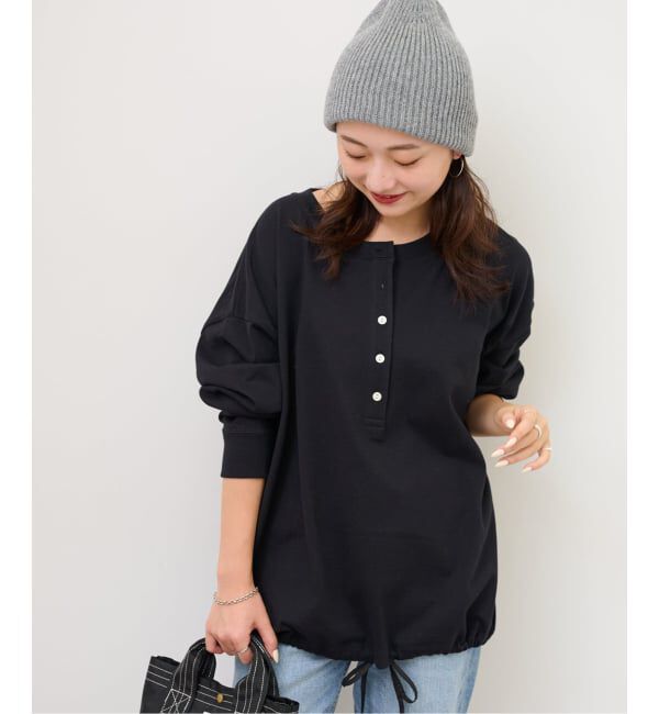 JOURNAL STANDARD relume「《WEB限定追加予約2》オーバーサイズヘンリーネック」|Tシャツ・カットソー|