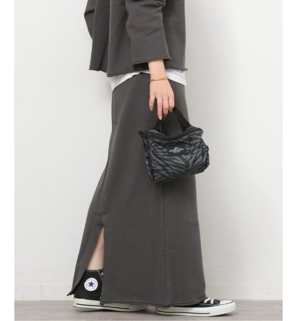 JOURNAL STANDARD relume「《予約》Iラインスウェットスカート」|スカート|ブラック A