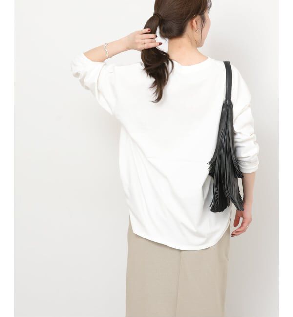 JOURNAL STANDARD relume「《予約》ヘンリーワンポイントロゴロンT」|Tシャツ・カットソー|
