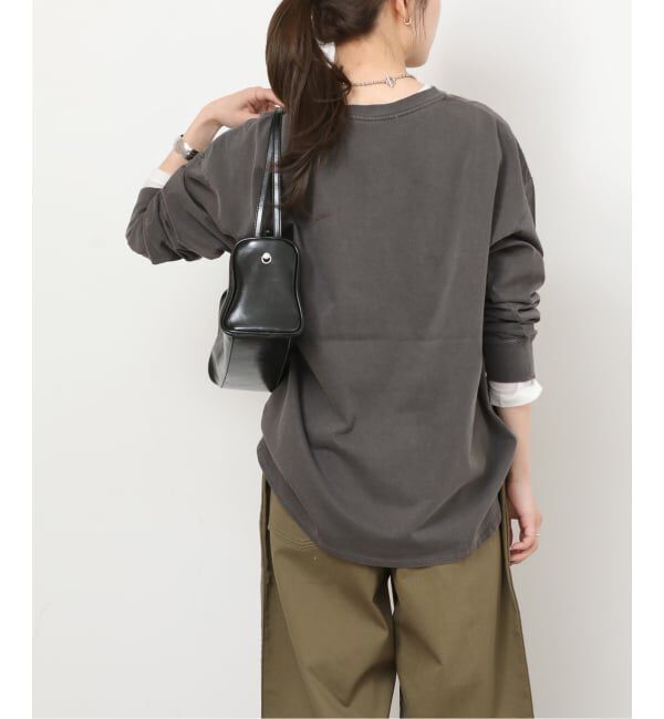 JOURNAL STANDARD relume「《予約》ヘンリーワンポイントロゴロンT」|Tシャツ・カットソー|