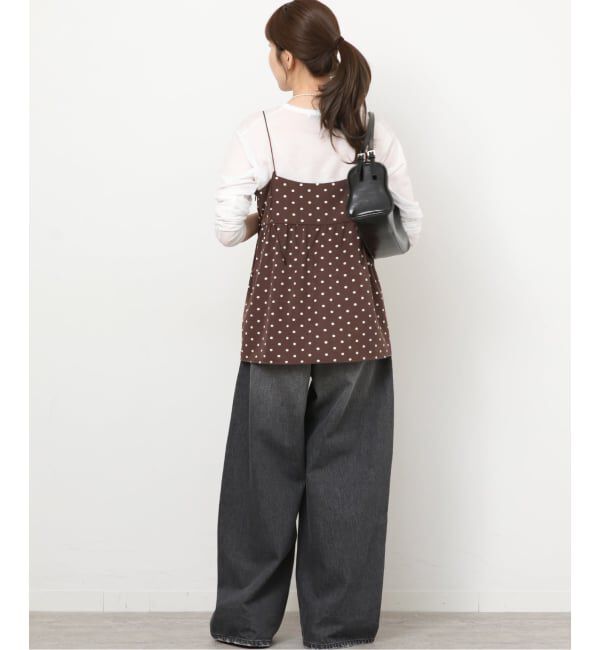 JOURNAL STANDARD relume「《予約》ランダムドットチュニックキャミソール」|キャミソール|