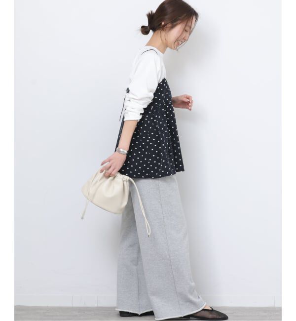 JOURNAL STANDARD relume「《予約》ランダムドットチュニックキャミソール」|キャミソール|