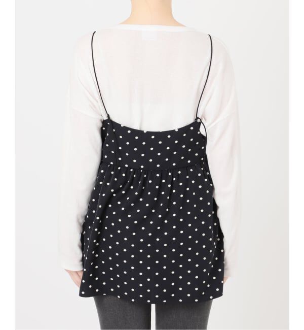 JOURNAL STANDARD relume「《予約》ランダムドットチュニックキャミソール」|キャミソール|