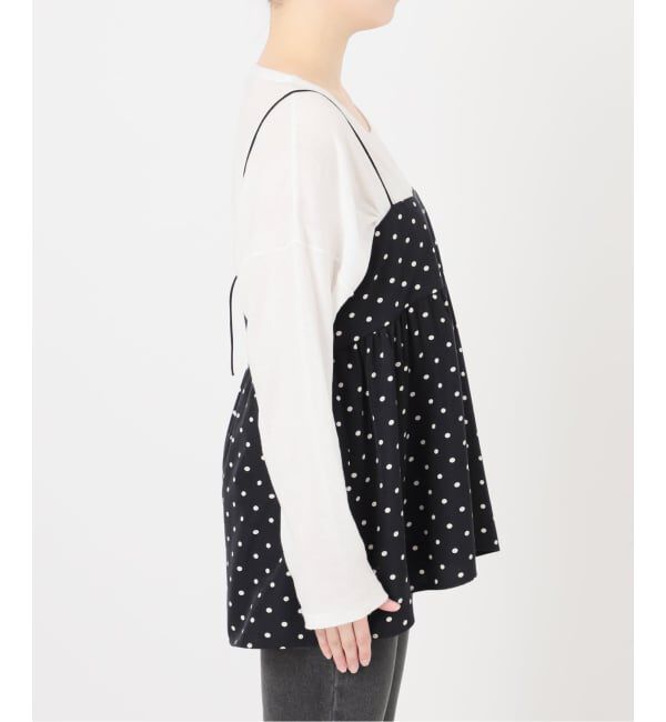 JOURNAL STANDARD relume「《予約》ランダムドットチュニックキャミソール」|キャミソール|