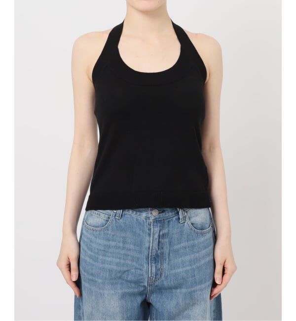 Oriens JOURNAL STANDARD「《予約》ホルターニットタンクトップ」|タンクトップ|