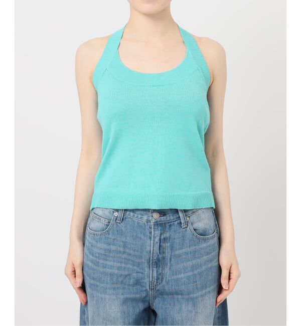 Oriens JOURNAL STANDARD「《予約》ホルターニットタンクトップ」|タンクトップ|