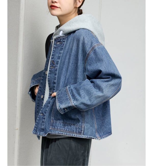 JOURNAL STANDARD「《追加》ワーカーズジャケット」|デニムジャケット|ブルー