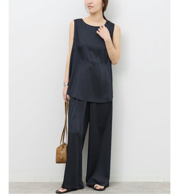 JOURNAL STANDARD relume「《予約》サテンノースリーブブラウス」|シャツ・ブラウス|