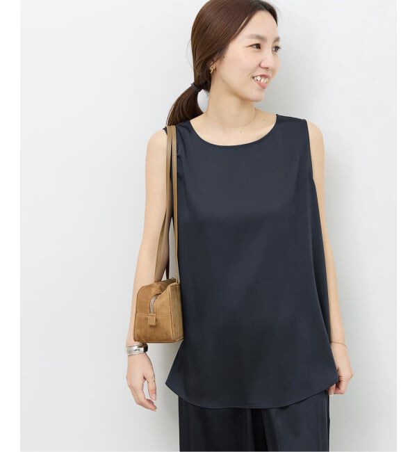 JOURNAL STANDARD relume「《予約》サテンノースリーブブラウス」|シャツ・ブラウス|