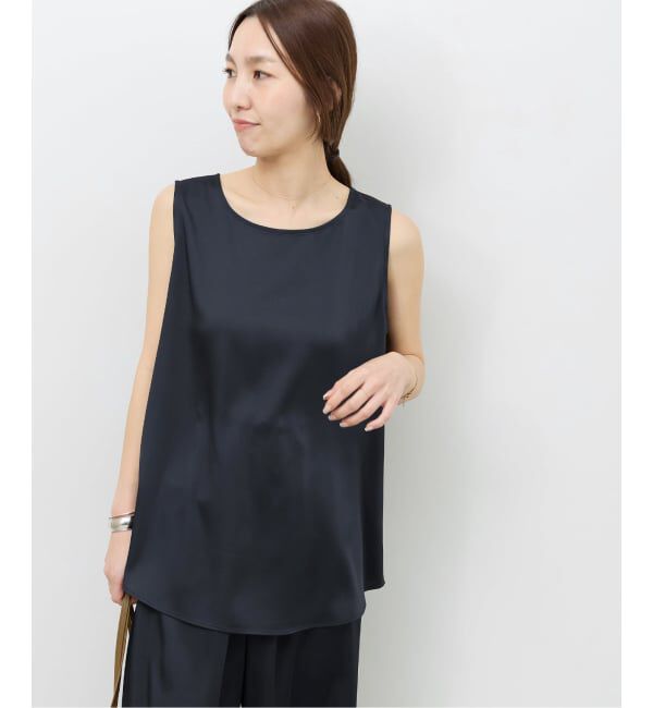 JOURNAL STANDARD relume「《予約》サテンノースリーブブラウス」|シャツ・ブラウス|