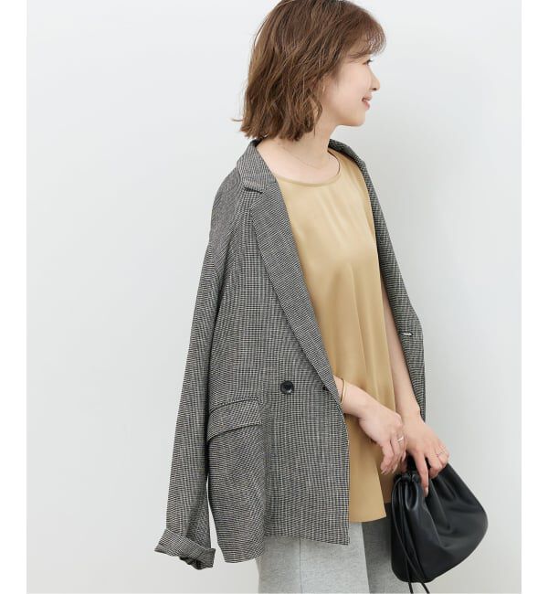 JOURNAL STANDARD relume「《予約》サテンノースリーブブラウス」|シャツ・ブラウス|