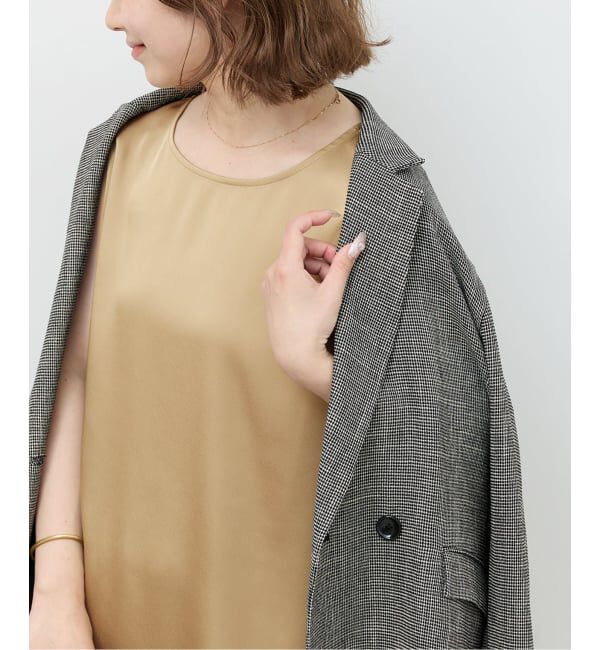 JOURNAL STANDARD relume「《予約》サテンノースリーブブラウス」|シャツ・ブラウス|