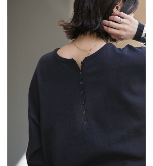 JOURNAL STANDARD「《予約》コットンシルクミックス2WAYヘンリー」|ニット・セーター|