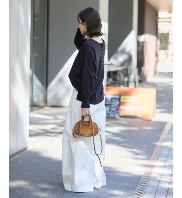 JOURNAL STANDARD「《予約》コットンシルクミックス2WAYヘンリー」|ニット・セーター|