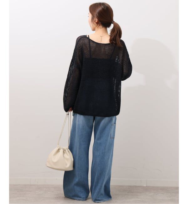 JOURNAL STANDARD relume「《予約》ミックスメッシュ2WAYヘンリープルオーバー」|ニット・セーター|