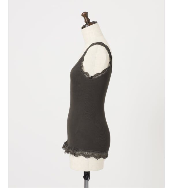 JOURNAL STANDARD relume「《予約》スーピマコットンストレッチレースキャミソール」|タンクトップ|