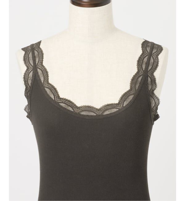 JOURNAL STANDARD relume「《予約》スーピマコットンストレッチレースキャミソール」|タンクトップ|