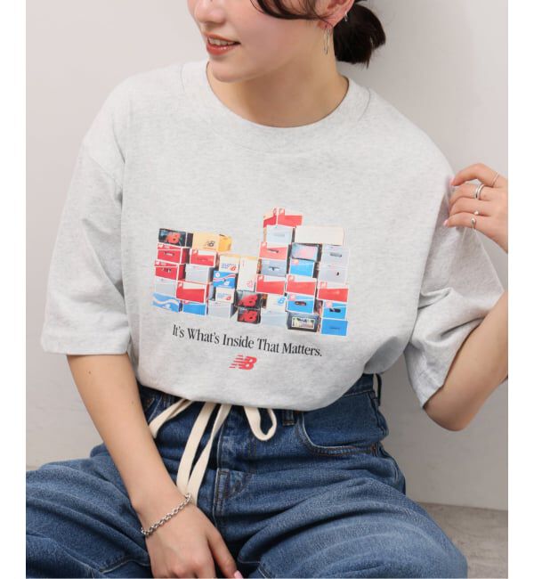 JOURNAL STANDARD relume「《WEB限定予約》【NEW BALANCE/ニューバランス】ボックスTシャツ」|Tシャツ・カットソー|