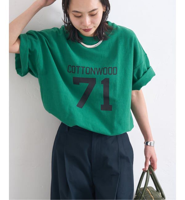 JOURNAL STANDARD「《予約》別注【CHAMPION/チャンピオン】 for JS RW9.4oz T-SHIRT」|Tシャツ・カットソー|グリーン