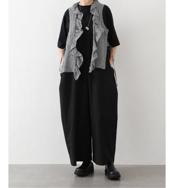 journal standard luxe「《予約》リネンワッシャー フリルジレ」|シャツ・ブラウス|