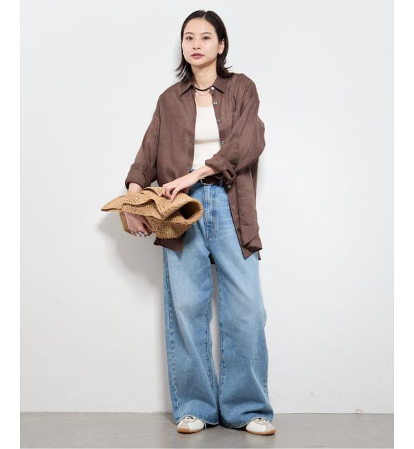 JOURNAL STANDARD「《追加予約2》ゼフィールリネン2WAYシャツ」|シャツ・ブラウス|