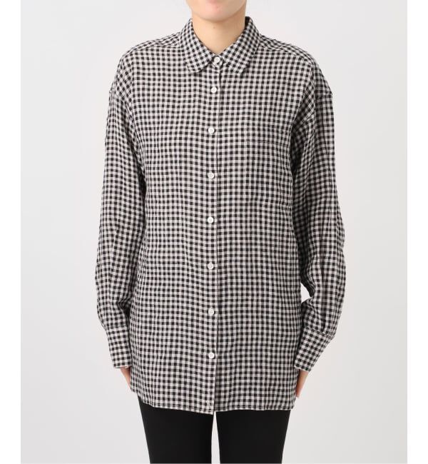 JOURNAL STANDARD「《追加予約2》ゼフィールリネン2WAYシャツ」|シャツ・ブラウス|