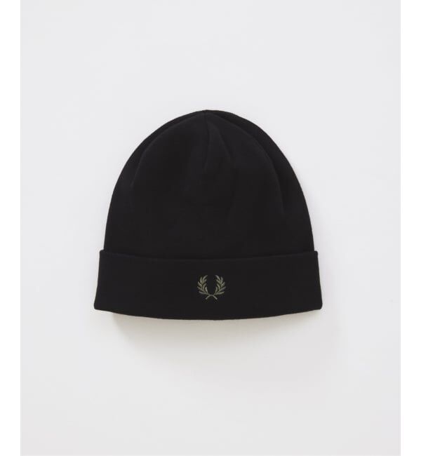 JOURNAL STANDARD「《予約》FRED PERRY / フレッドペリー 別注 ビーニー」|ニット帽|ブラック