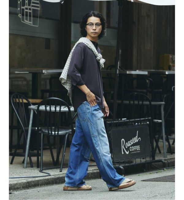 JOURNAL STANDARD relume「《予約》スリーピング ヘンリーネック ロングスリーブ」|Tシャツ・カットソー|