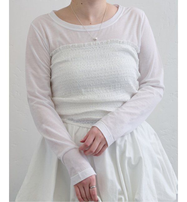 U by SPICK&SPAN「《追加》C/NY シアートップス」|Tシャツ・カットソー|