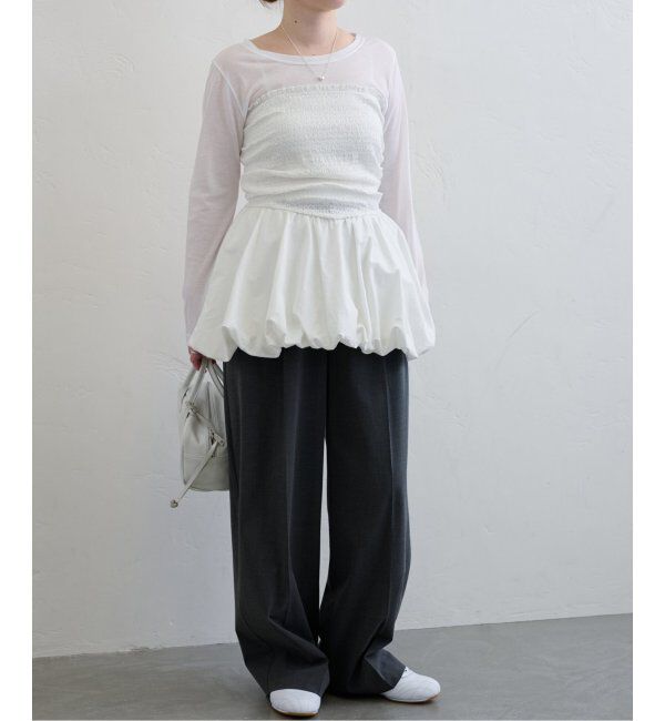 U by SPICK&SPAN「《追加》C/NY シアートップス」|Tシャツ・カットソー|