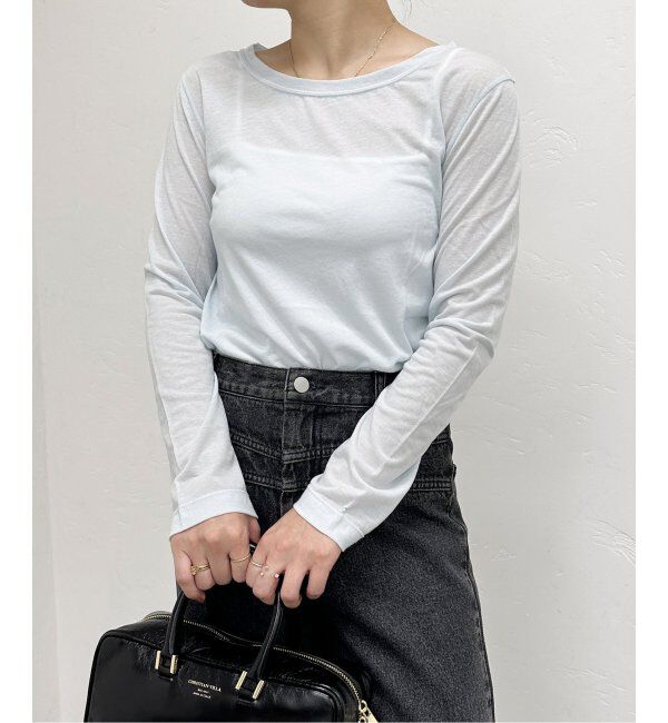 U by SPICK&SPAN「《追加》C/NY シアートップス」|Tシャツ・カットソー|