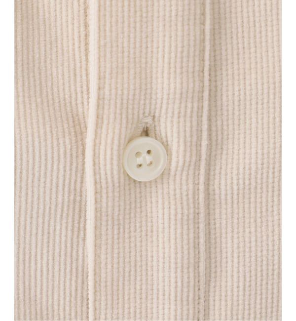 Spick and Span「《追加》コットンコーデュロイルーズシャツ」|シャツ・ブラウス|