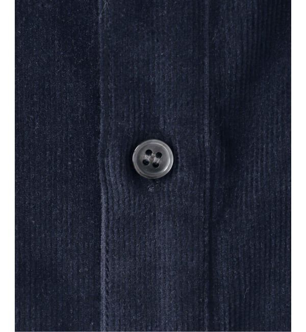 Spick and Span「《追加》コットンコーデュロイルーズシャツ」|シャツ・ブラウス|
