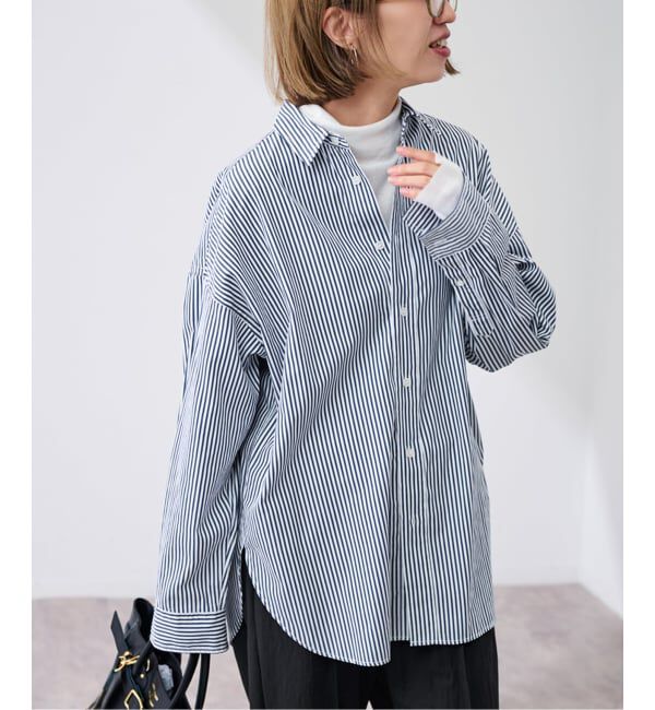 FRAMeWORK「LONG-シャツ」|シャツ・ブラウス|