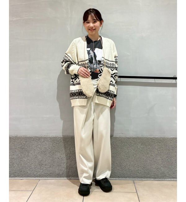 FRAMeWORK「ホースフォトロングTシャツ」|Tシャツ・カットソー|